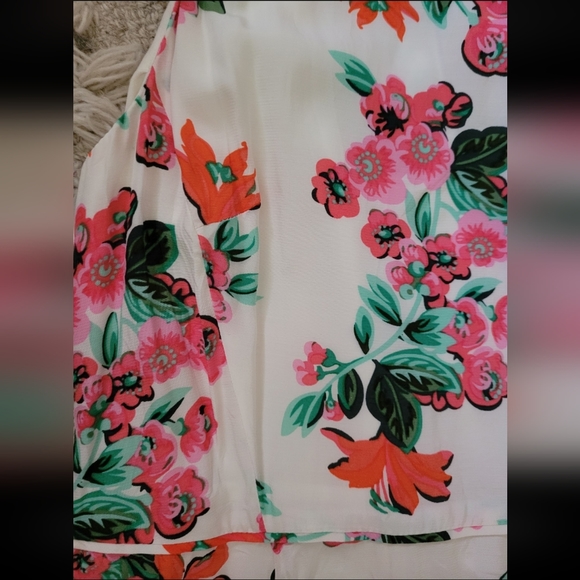 Ann Taylor size 00p floral dress euc - Picture 3 of 7